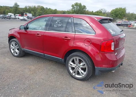 2013 Ford Edge Limited из США, поврежденный, VIN 2FMDK4KC7DBB73847